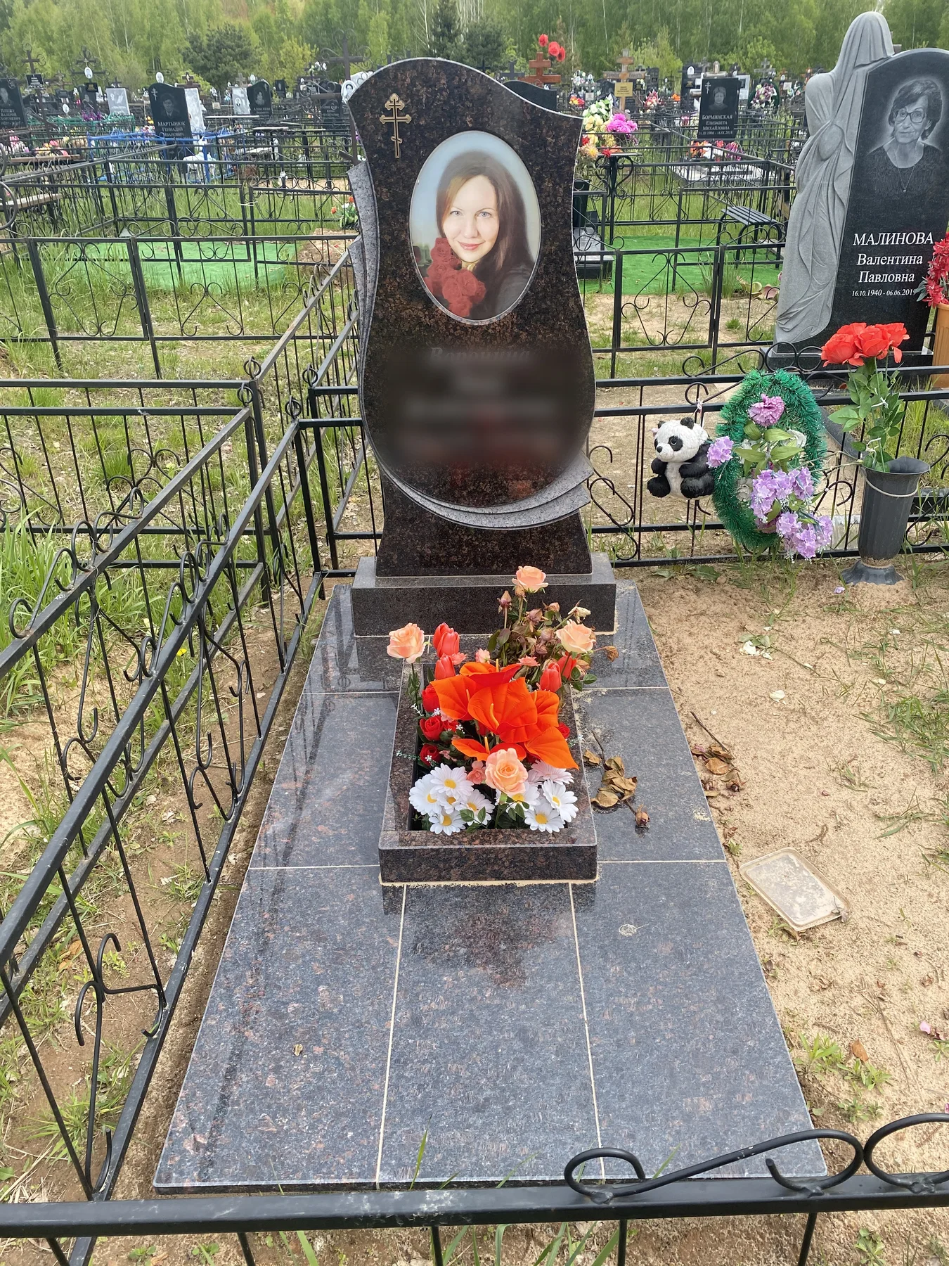 Памятник с портретом №1092
